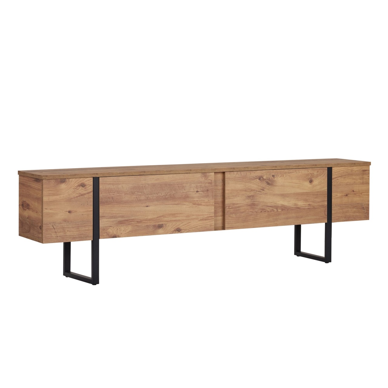 Entertainment Centers & TV Stands Comoda TV maro/neagra 180 cm Onera Nordure