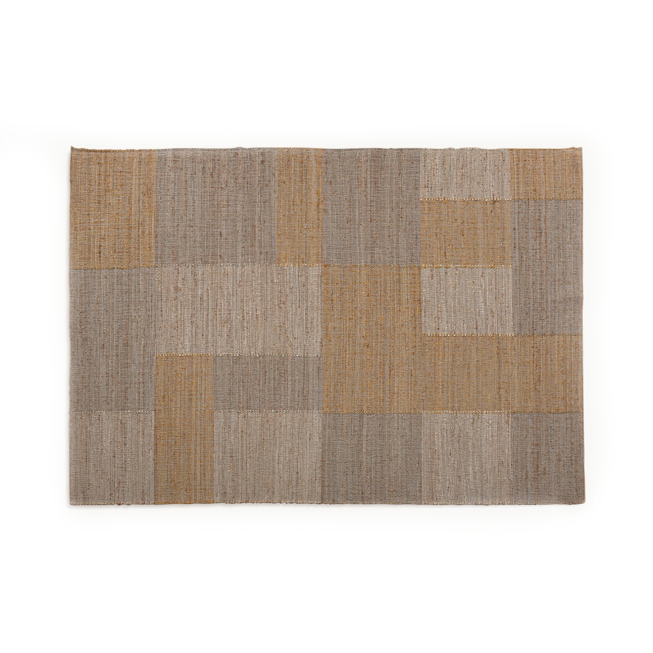 covor gri 200/300 Covor gri/ocru din fibre naturale 200x300 cm Takara Vical Home