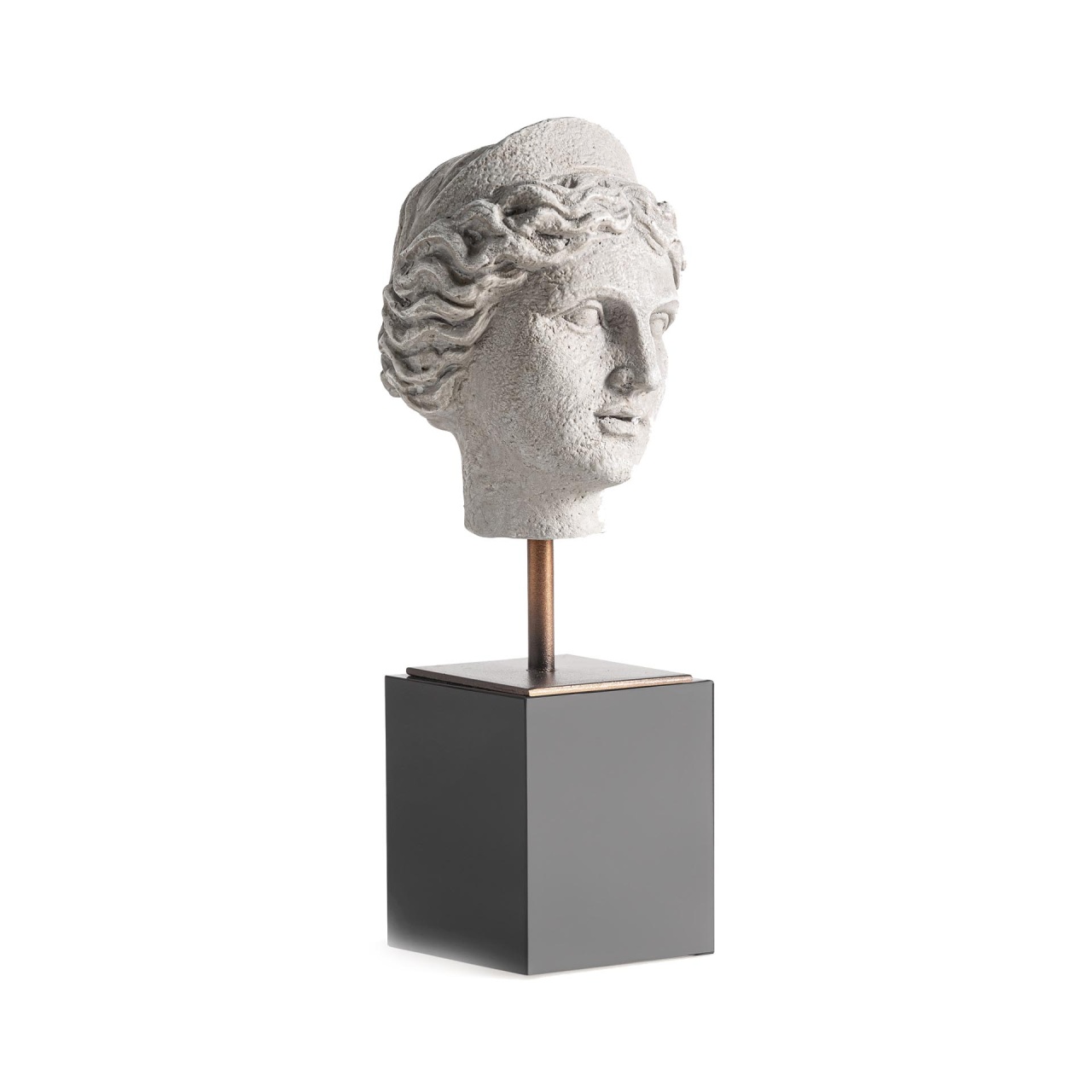 comode Decoratiune alb antic/neagra din fibre naturale 24 cm Helena Vical Home