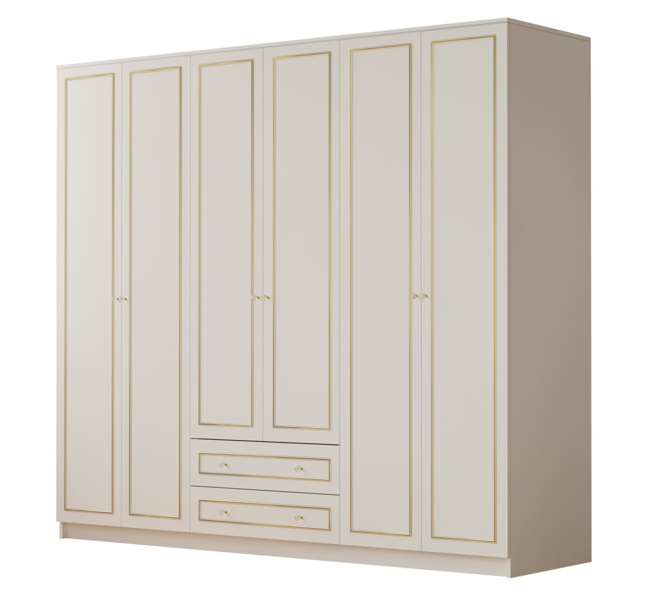 Furniture Dulap alb 210 cm Tuea XL The Home Collection