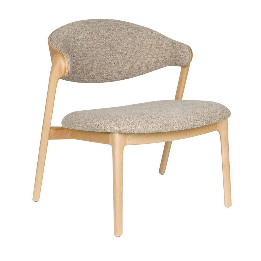 Quiet Object Fotoliu bej din textil Babington Quiet Object
