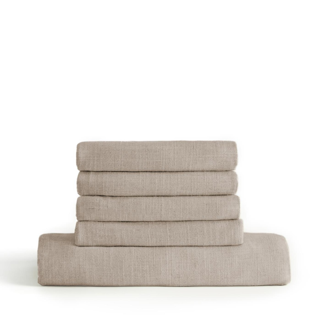 kave taburetes Husa pentru canapea modulara bej din textil pentru 2 persoane Anarela Kave Home