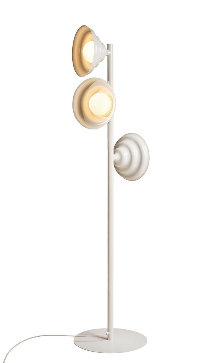 Lamps Lampadar crem din metal cu 3 becuri 148 cm Fala Aldex