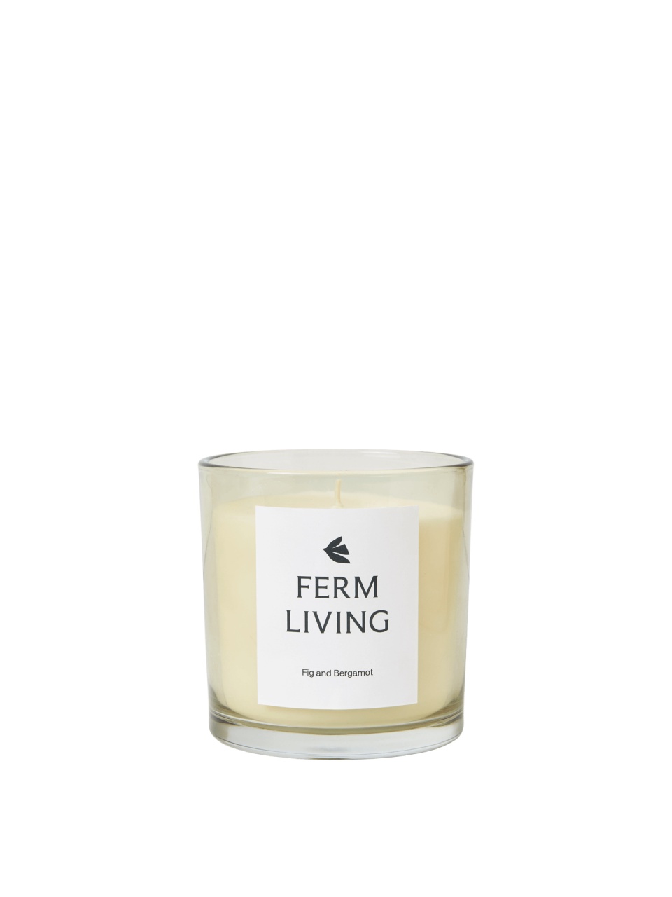 Candles Lumanare parfumata cu suport crem din sticla 10 cm Vitto Ferm Living