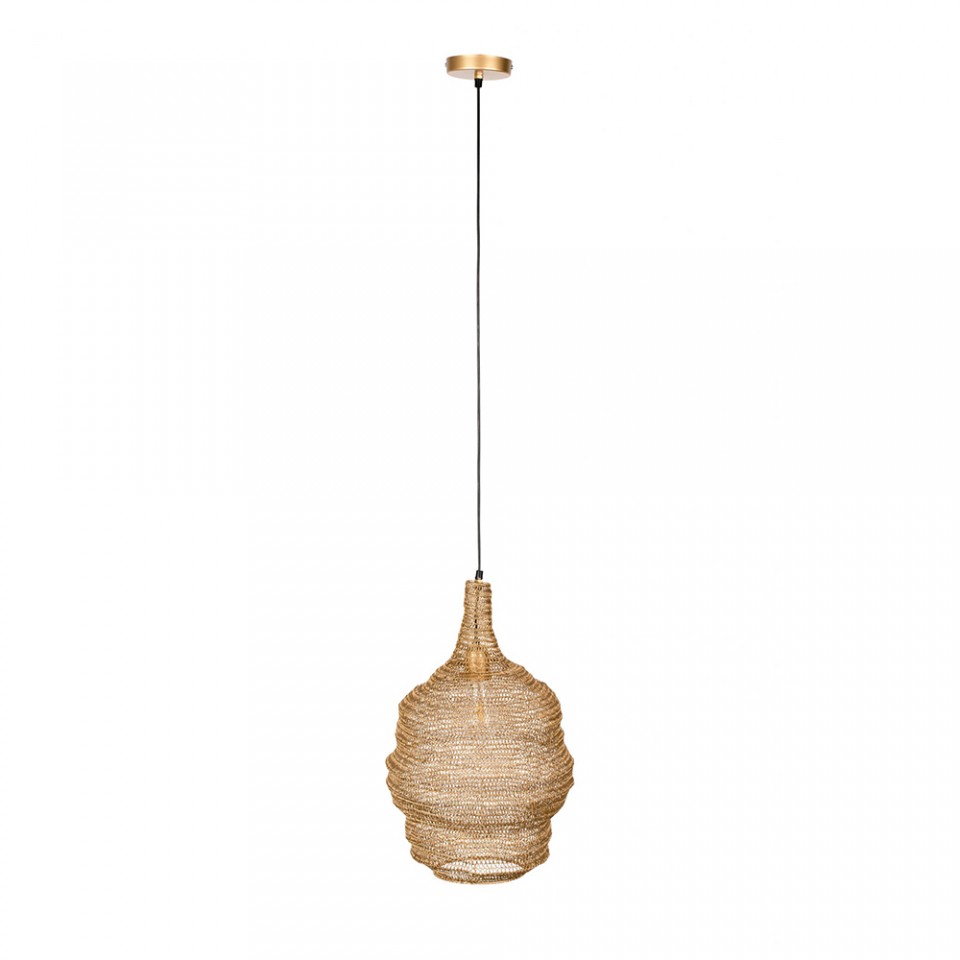 Quiet Object Lustra aurie din metal Lena M Quiet Object