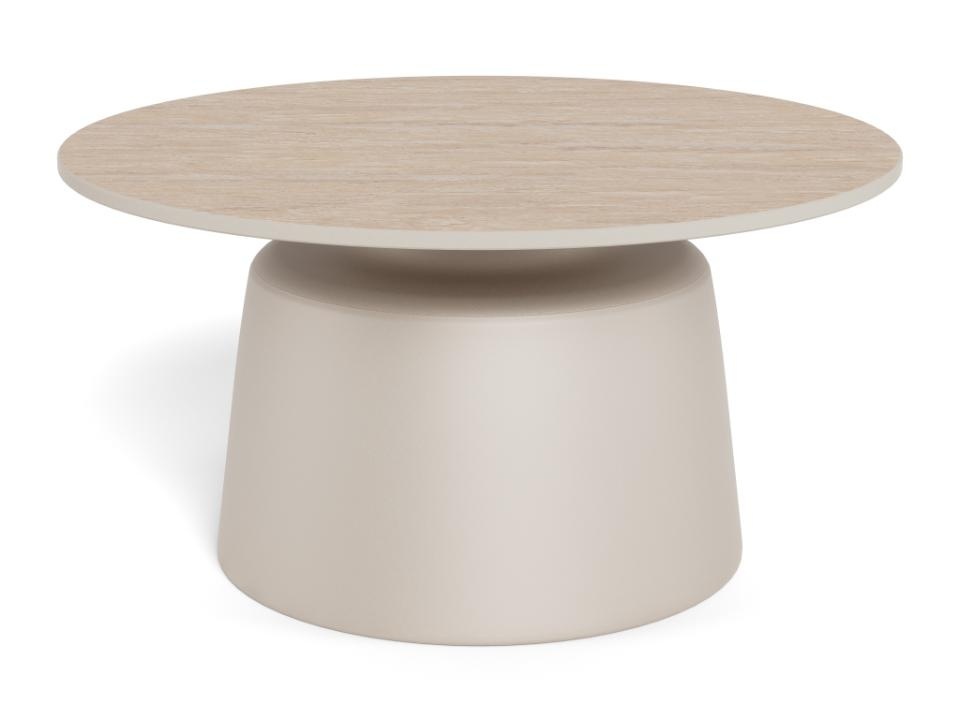 Actona Company Masa de cafea bej/gri din ceramica 70 cm Santorini Actona Company