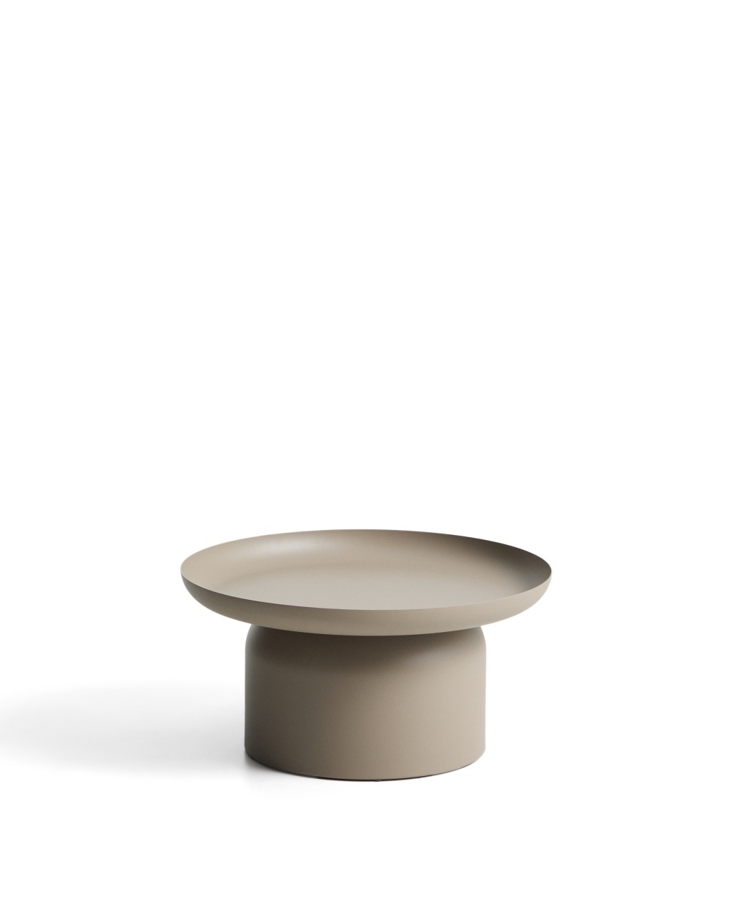 cafea irish Masa de cafea exterior grej din metal 70 cm Arcola Kave Home