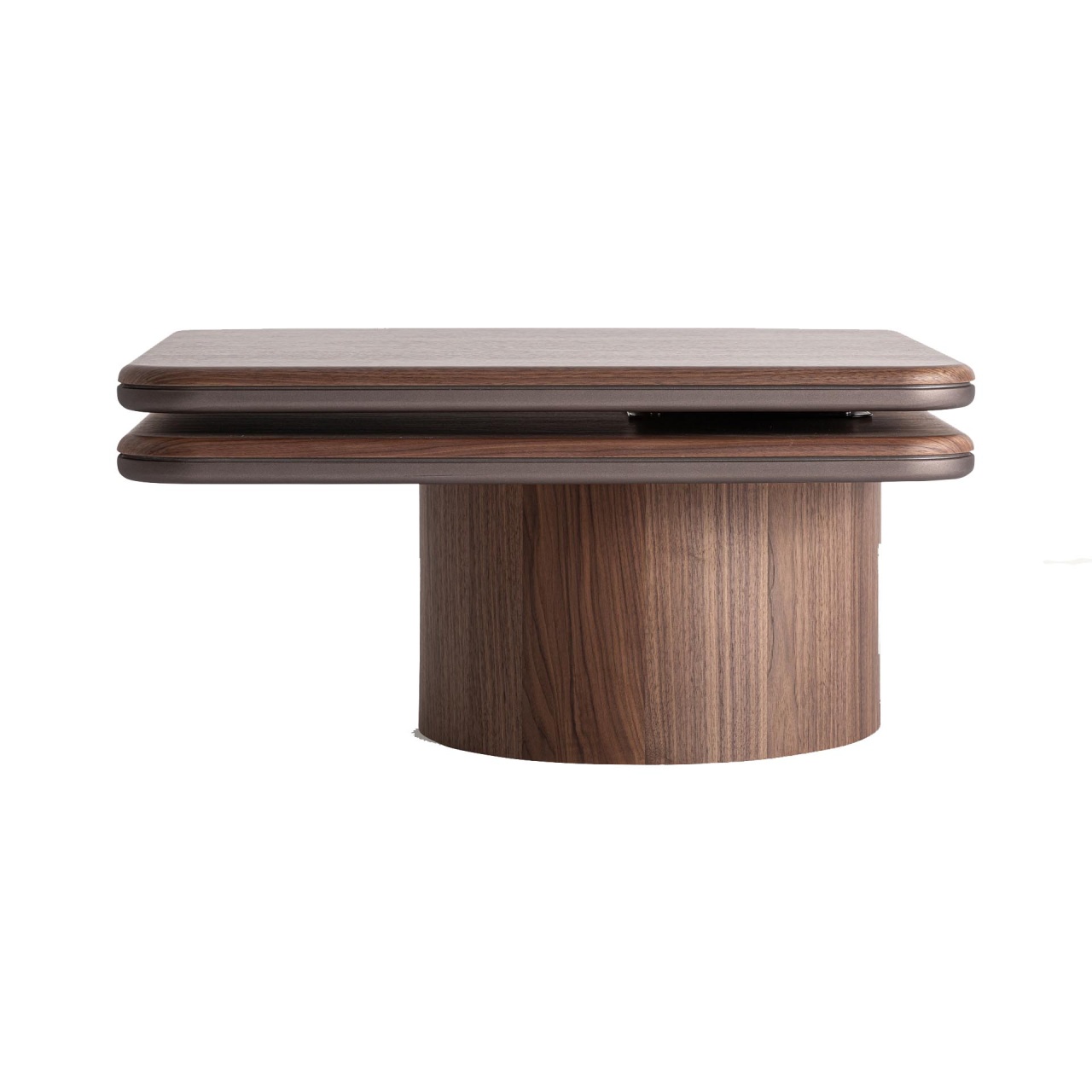 mașini de cafea altex Masa de cafea maro 80x80 cm Kexby Vical Home