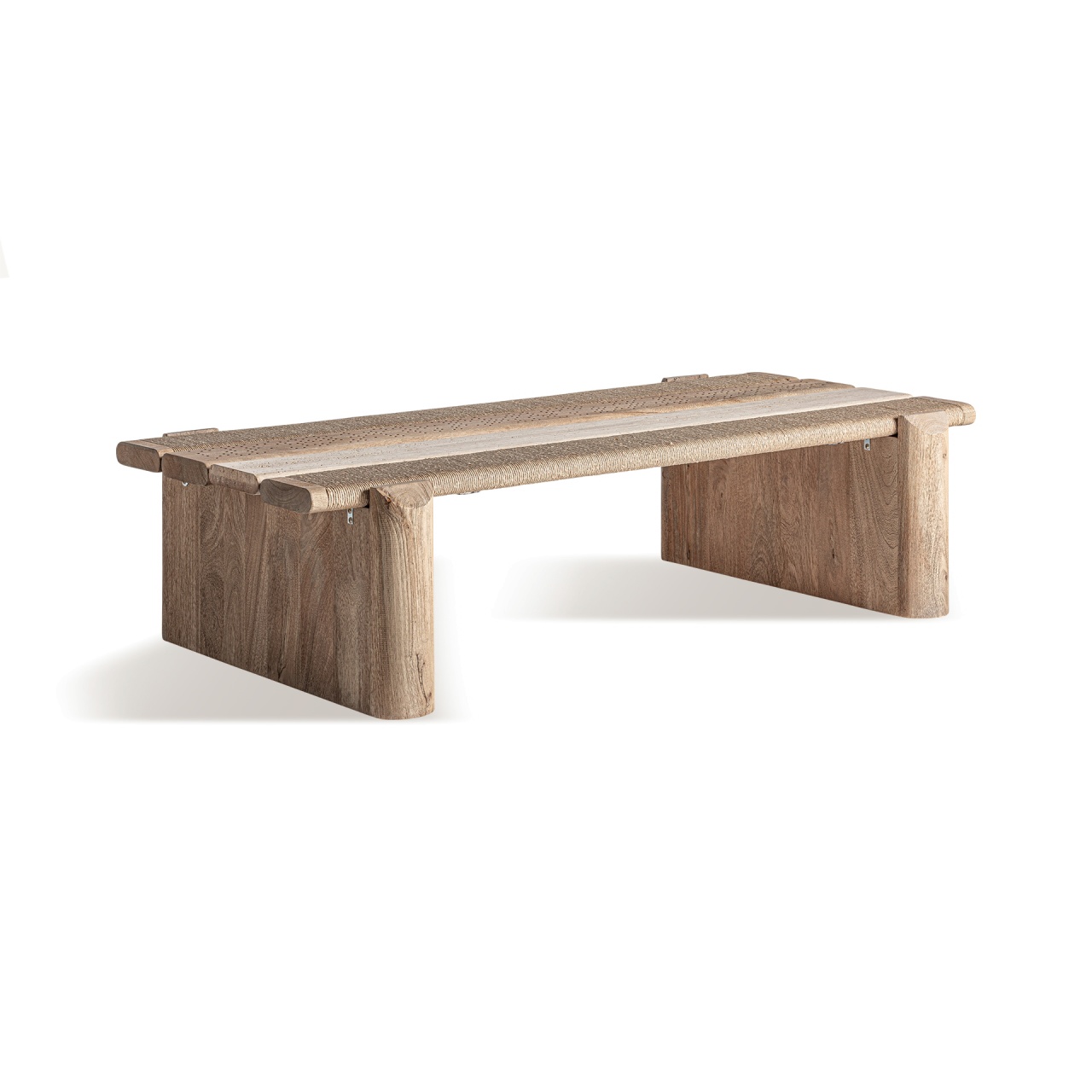 Accent Tables Masa de cafea maro din lemn 73x140 cm Jacquard Vical Home