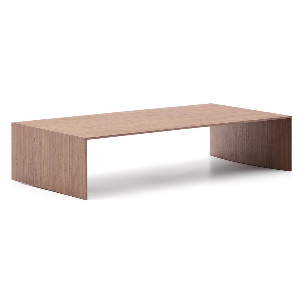 Coffee Tables Masa de cafea maro inchis din lemn 70x140 cm Litto Kave Home