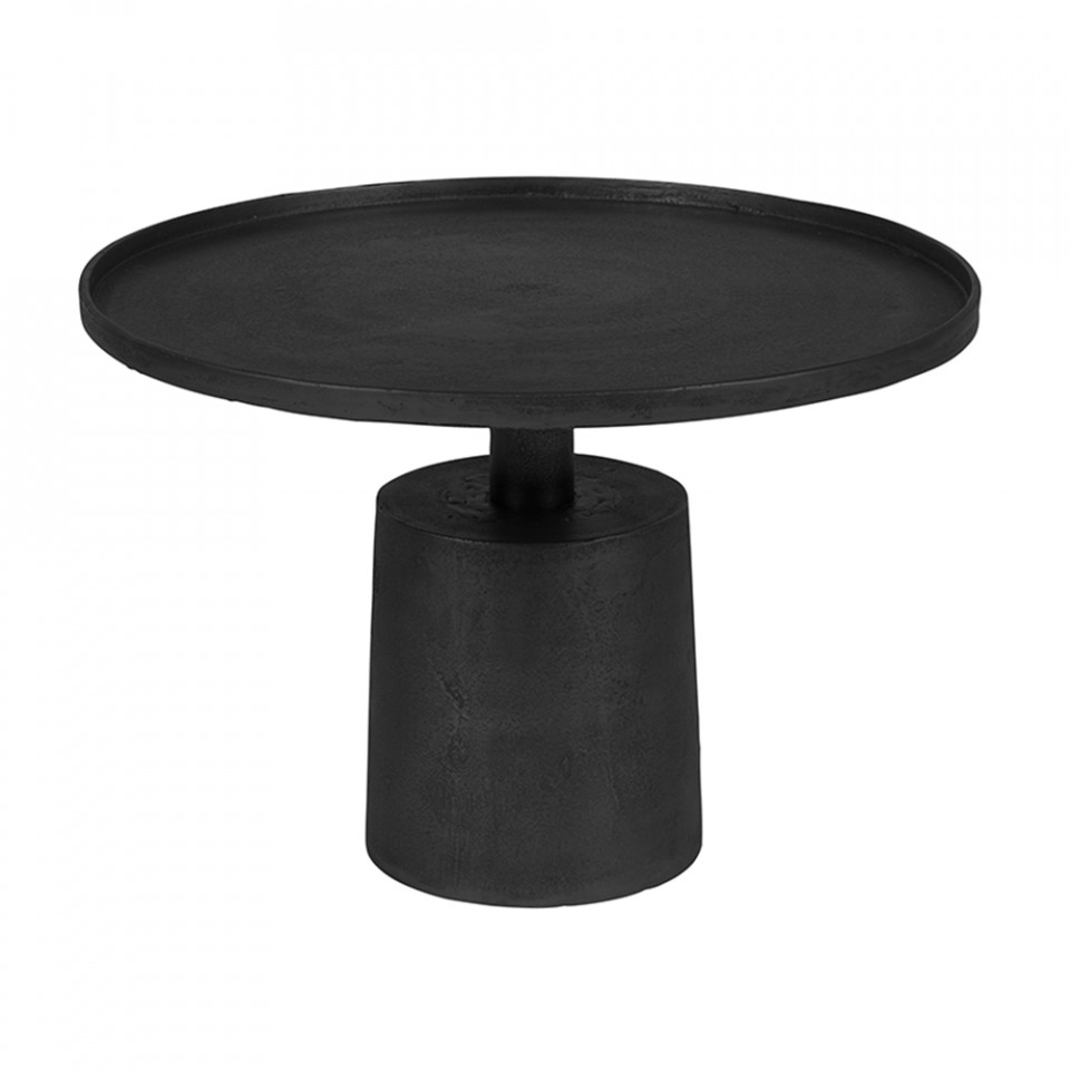 Quiet Object Masa de cafea neagra din metal 60 cm Mason Quiet Object
