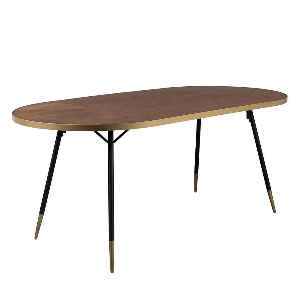 Masa dining bej din lemn 90x200 cm Denise Quiet Object