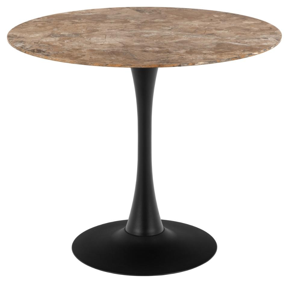 Quiet Object Masa dining maro din ceramica 90 cm Malta Aberta Quiet Object