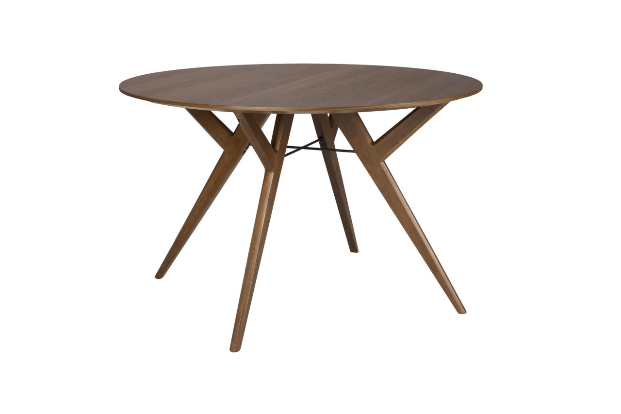 masa dining rotunda Masa dining maro din lemn 120 cm IJver Zuiver