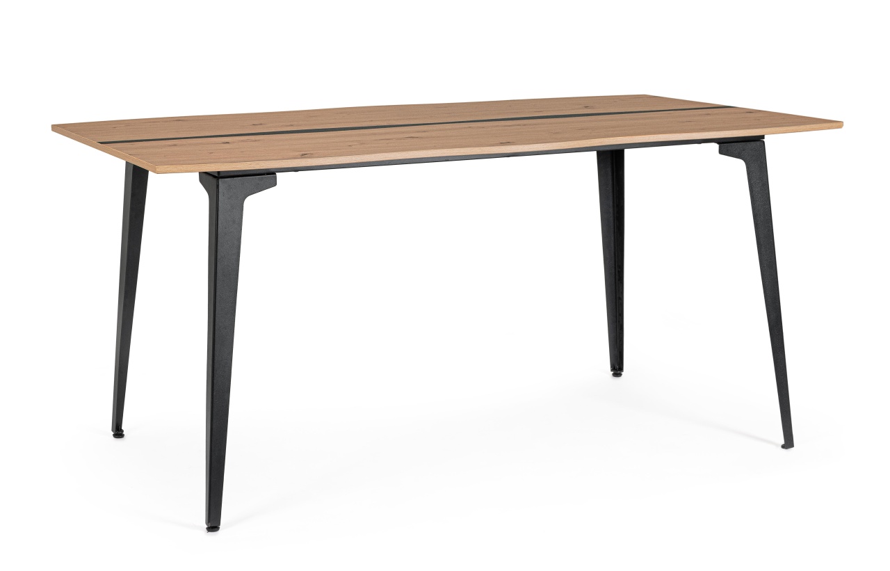 masa dining rotunda Masa dining maro/neagra 90x160 cm Melys Bizzotto