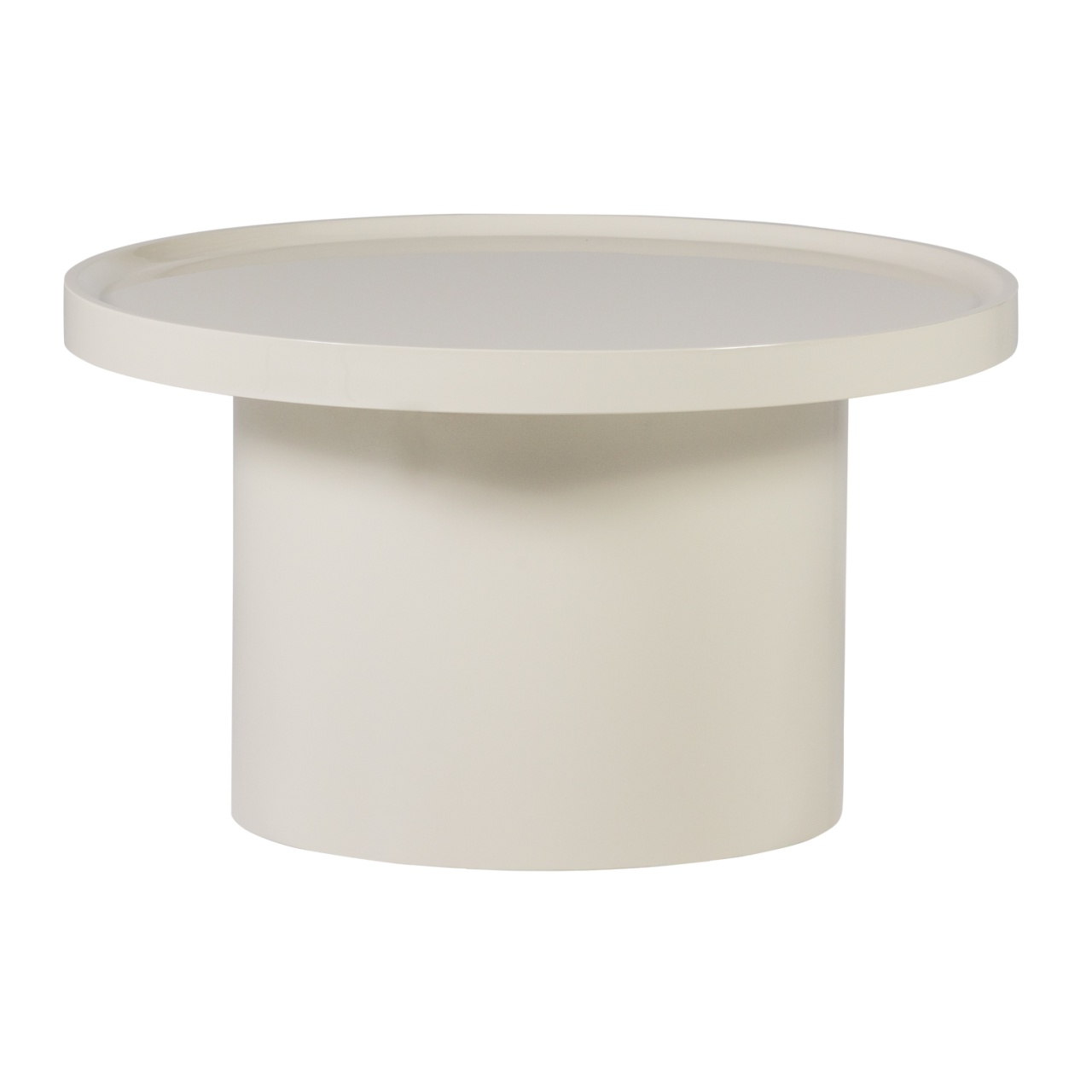 Accent Tables Masa laterala bej nisipiu 70 cm Veluna Woood