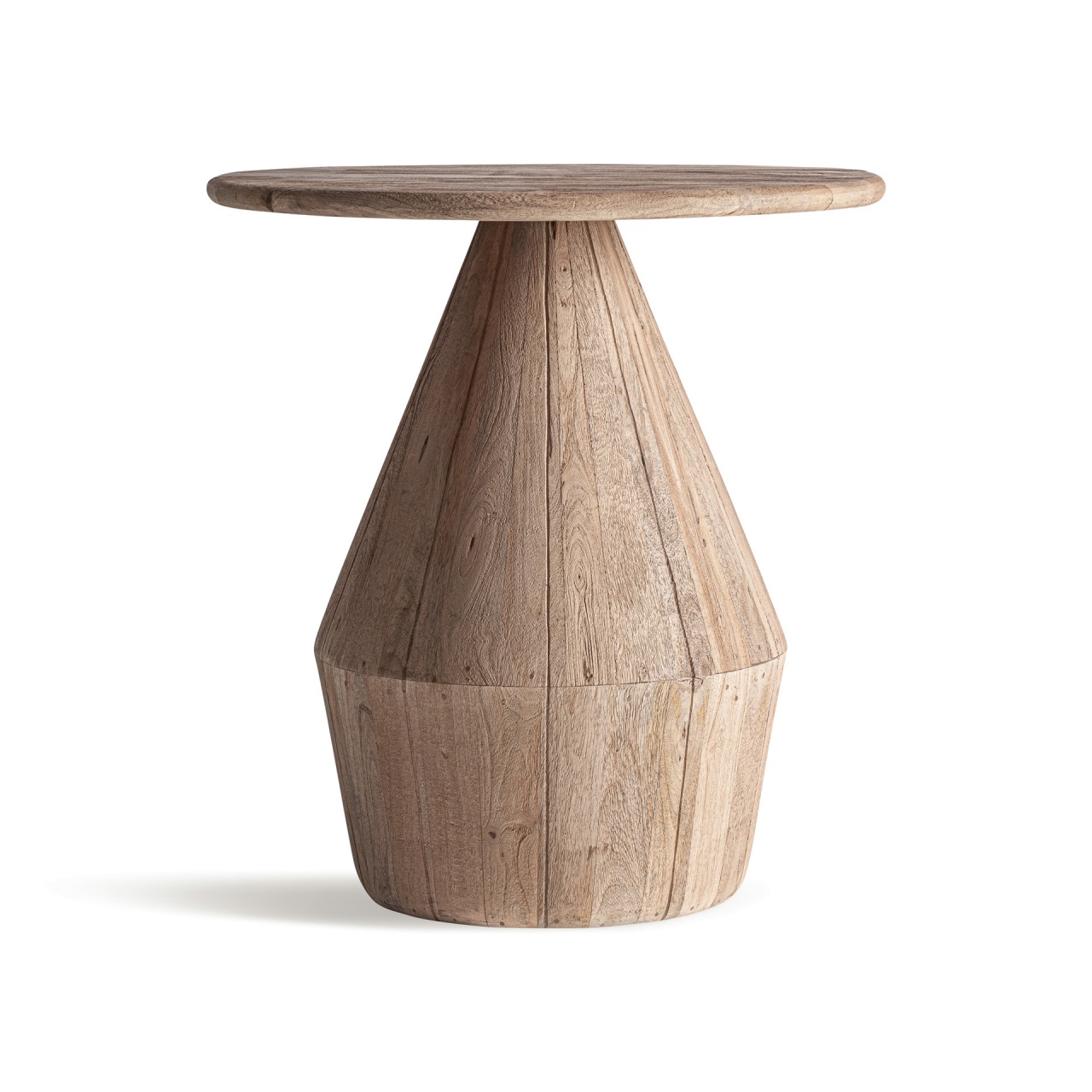 Accent Tables Masa laterala maro din lemn 60 cm Jacquard Vical Home