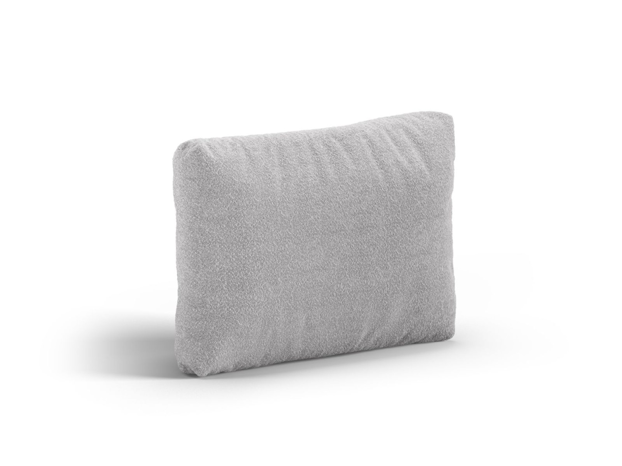 borduri pavaje Perna dreptunghiulara gri deschis din textil 40x60 cm Heritage Boucle Micadoni