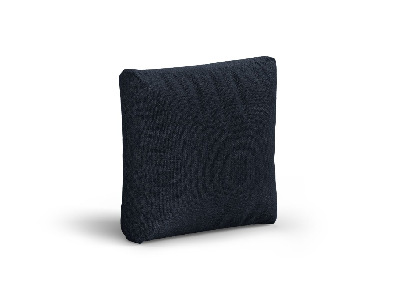 borduri trotuar Perna patrata albastru navy din textil 55x55 cm Heritage Chenille Micadoni