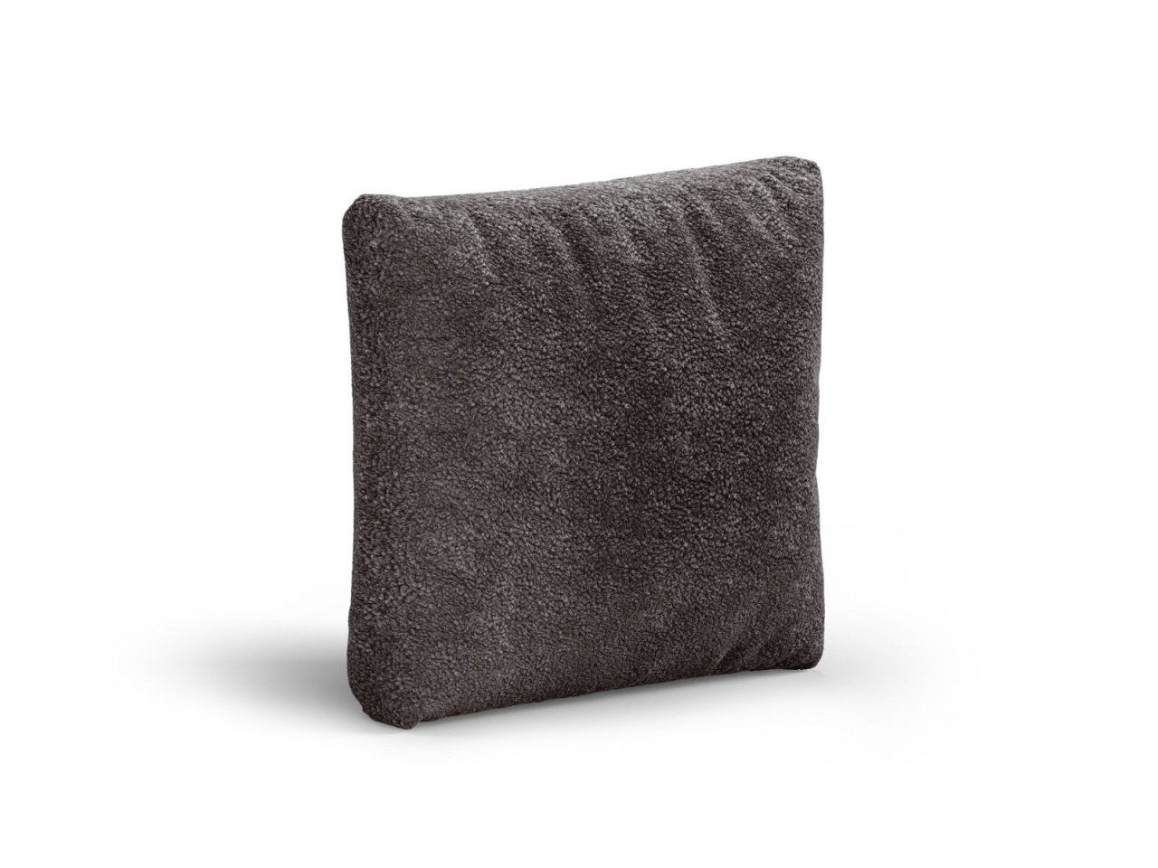 borduri pavaje Perna patrata gri grafit din textil 65x65 cm Heritage Boucle Rolf Micadoni