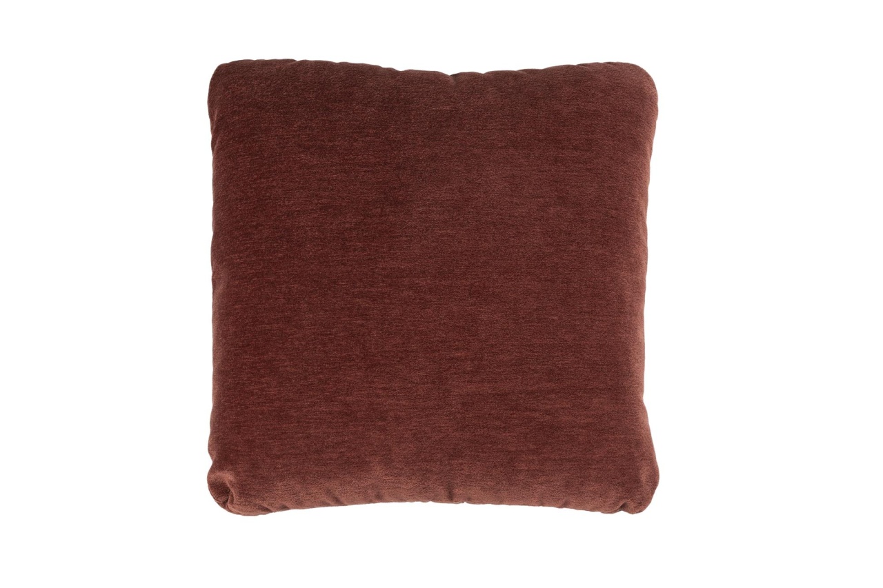 perna pentru bebe Perna patrata rosu burgund din fibre sintetice 52x52 cm Nube Zuiver