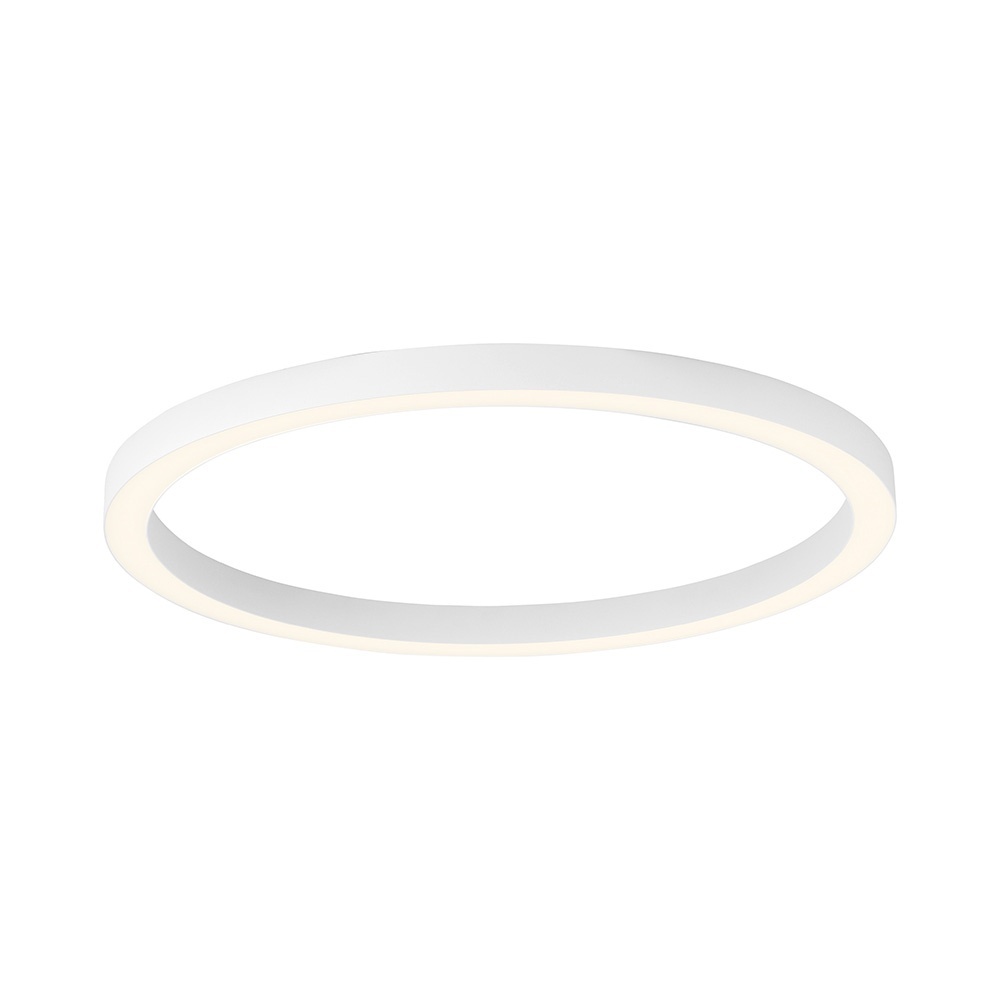 Lighting Fixtures Plafoniera alba din metal Pure Lines Round Zuma Line