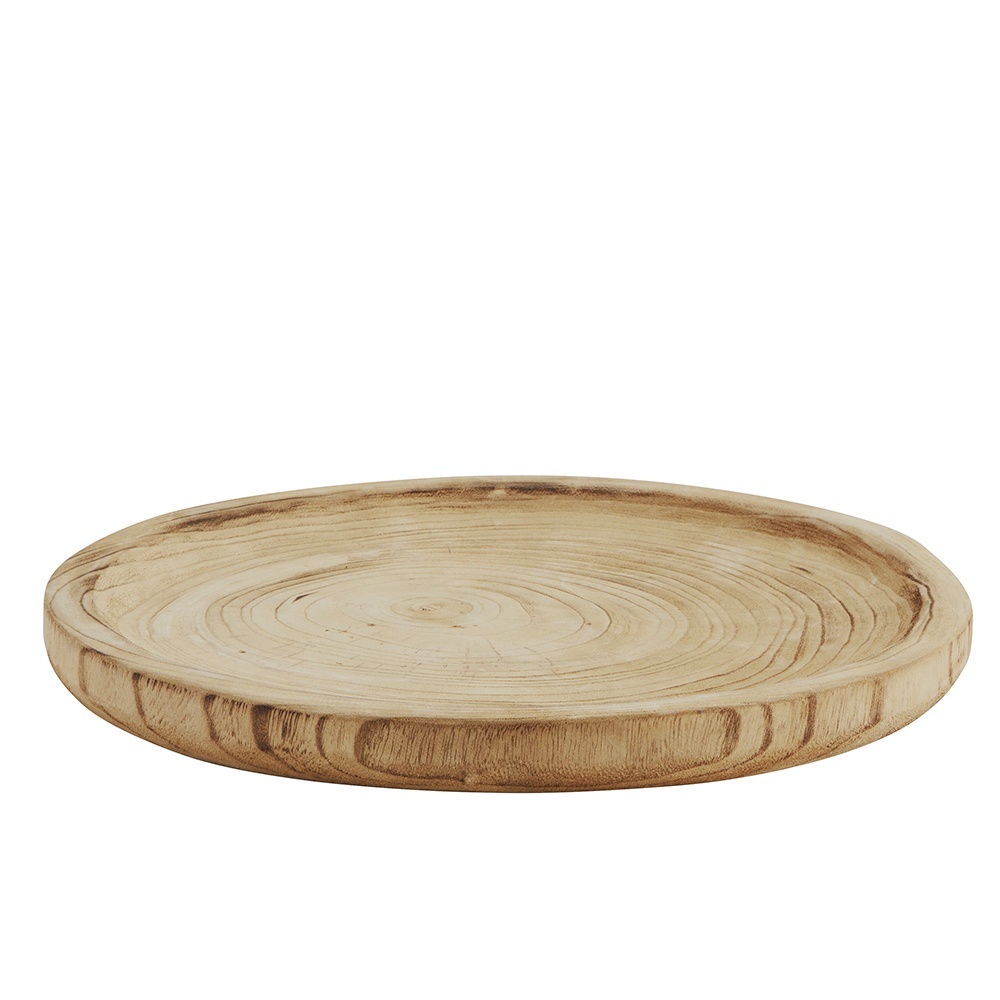 Serving Trays Platou maro din lemn 40 cm Pixi Madam Stoltz