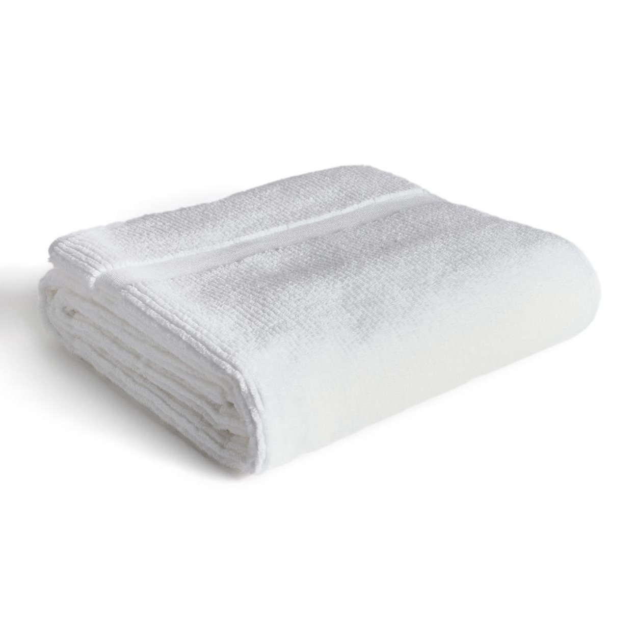 Bath Towels & Washcloths Prosop alb din bumbac 70x140 cm Olvira Kave Home