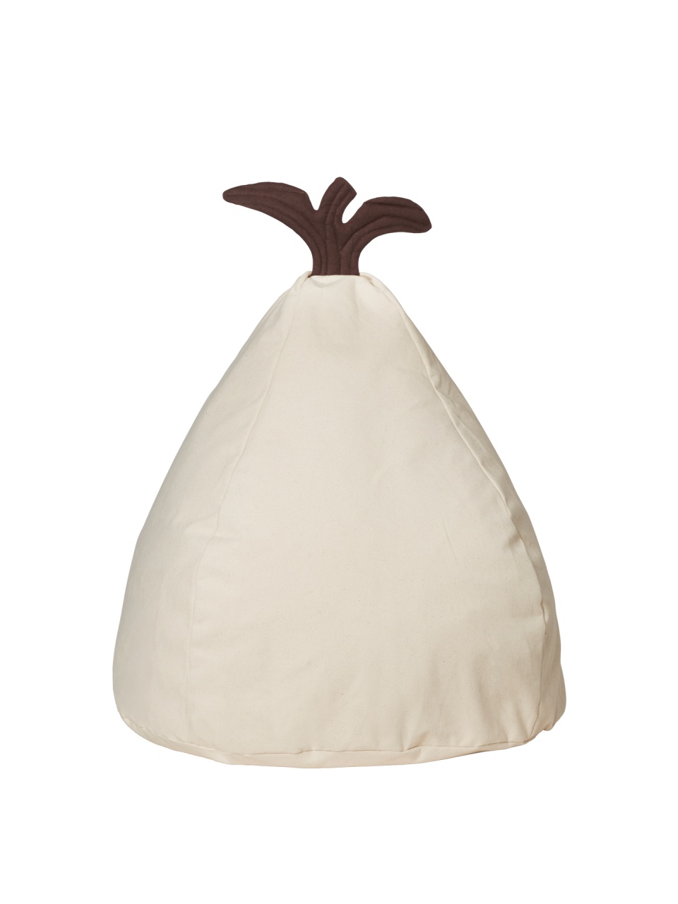 Puf crem din bumbac 35x55 cm Pear Ferm Living