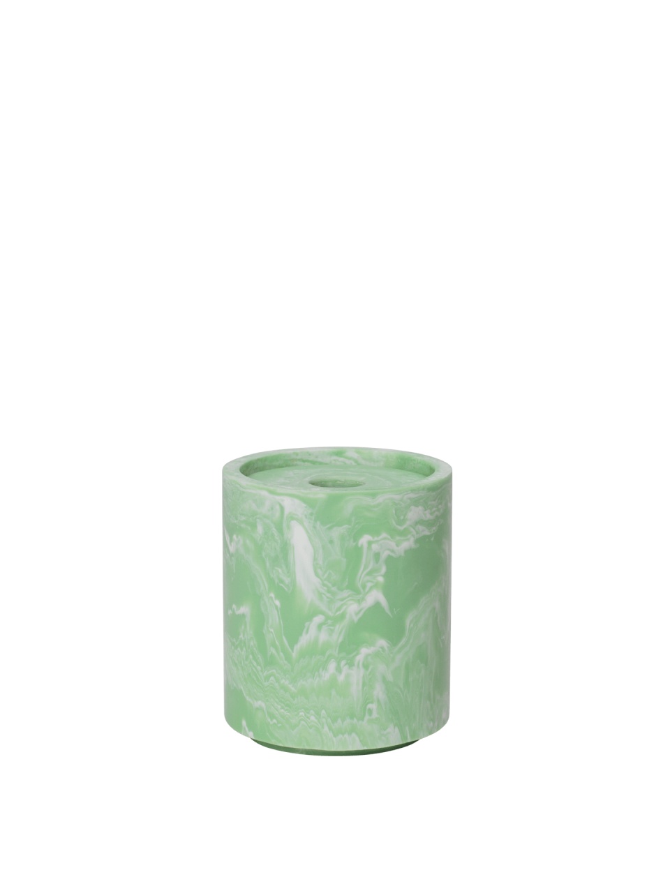 Household Storage Containers Recipient cu capac verde din fibre naturale 8x9 cm Mist Ferm Living