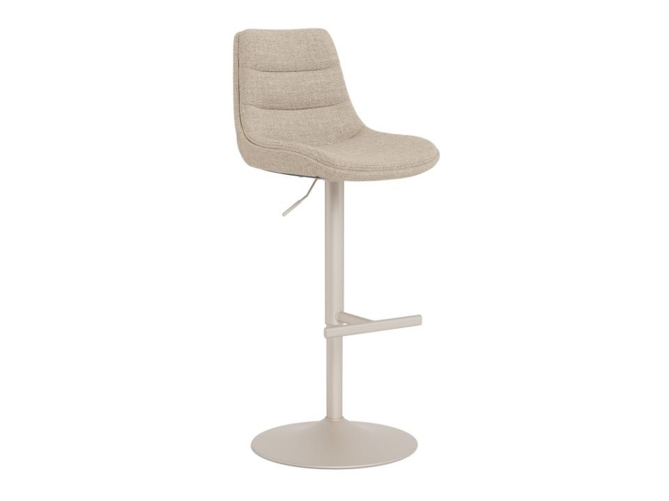 Chairs Scaun bar crem din textil Adisa Actona Company