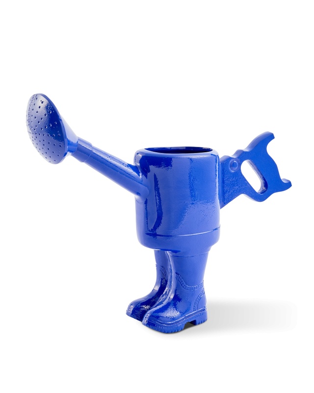 stropitoare gradina Stropitoare albastra din metal Walking Pols Potten