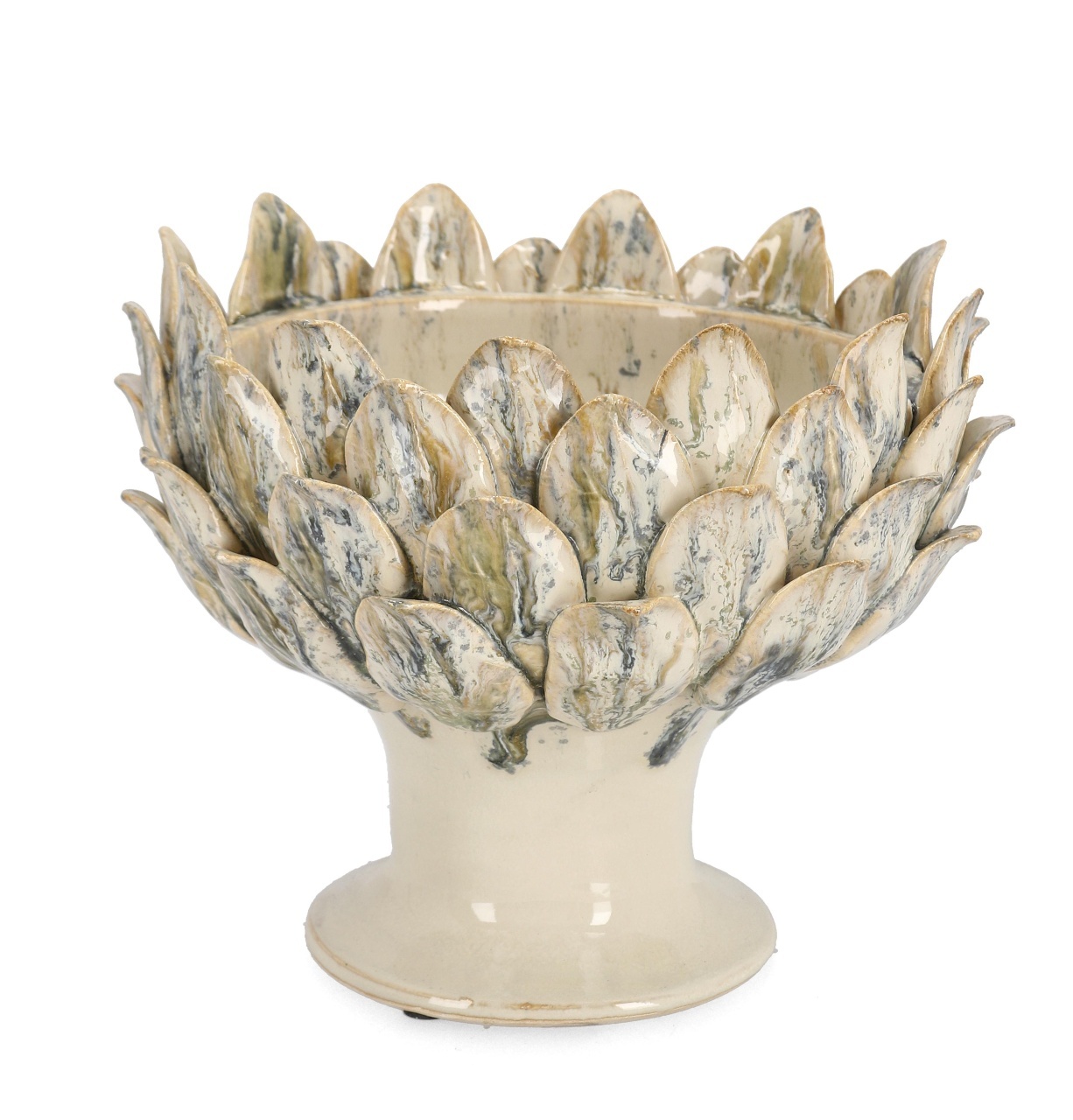 Artwork Suport pentru prajituri multicolor din ceramica 27 cm Esma Bizzotto
