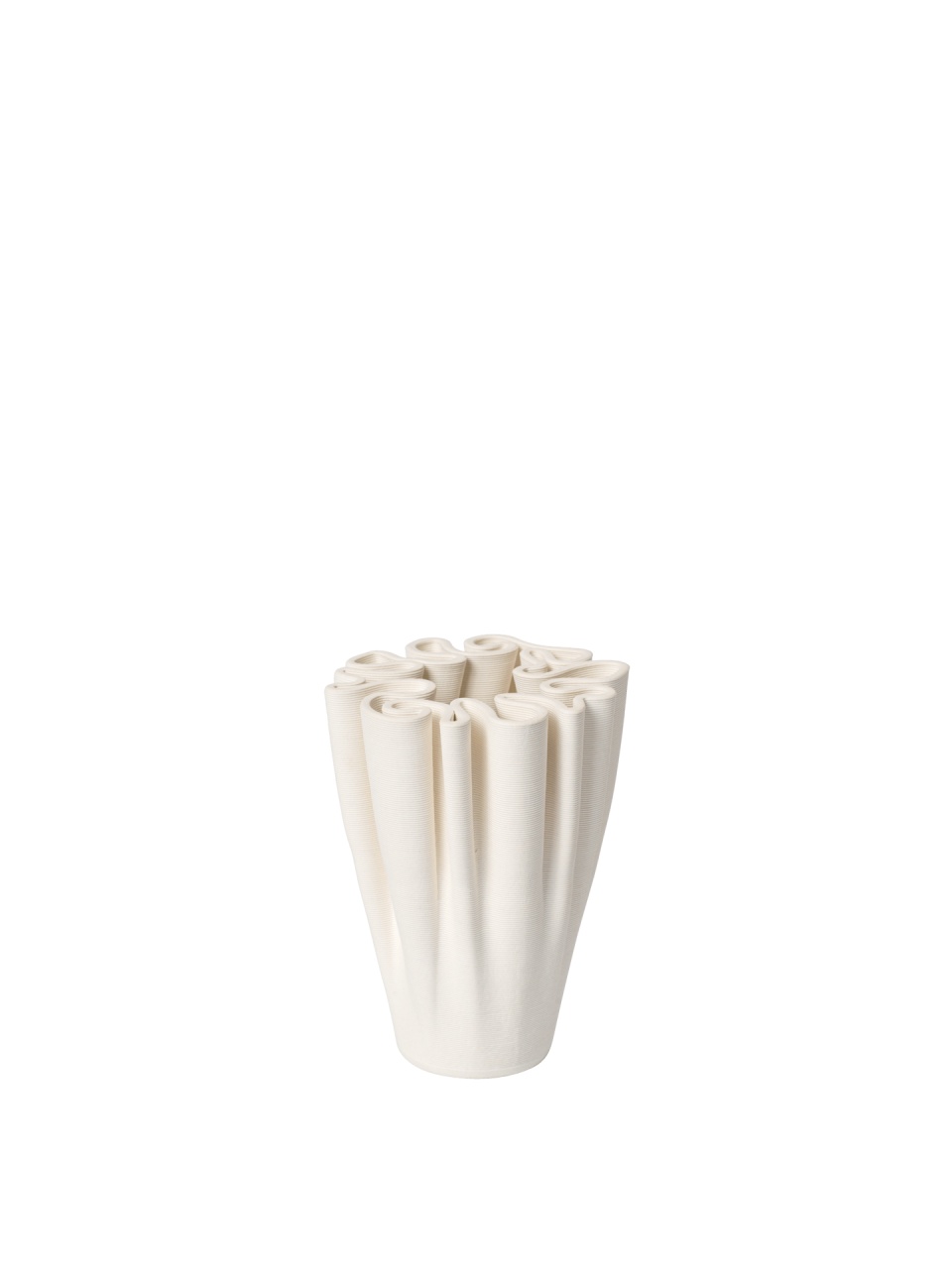 Vases Vaza alb antic din ceramica 11 cm Dedali Ferm Living
