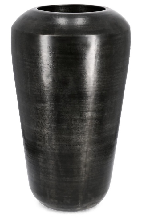 Vases Vaza decorativa neagra din metal 89 cm Nadu Bizzotto