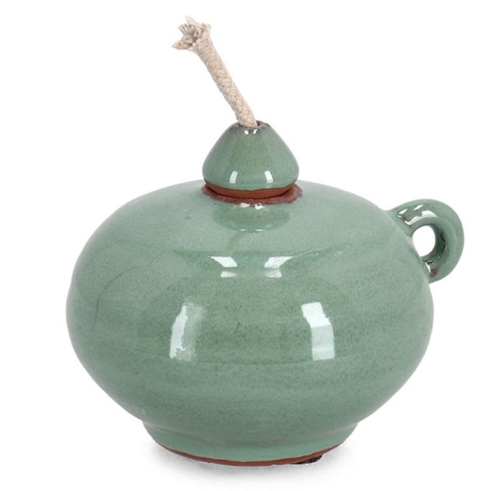 Pots & Planters Vaza decorativa verde din ceramica 9 cm Esma Bizzotto