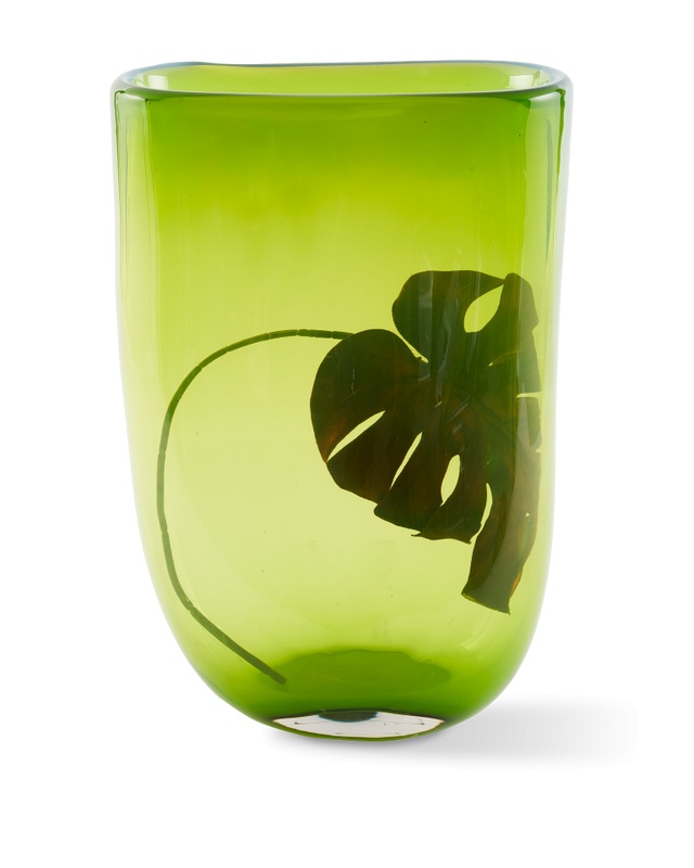 Vases Vaza verde din sticla 50 cm Poison Slim Pols Potten