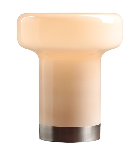 Quiet Object Veioza crem din sticla 30 cm Bonbon Quiet Object