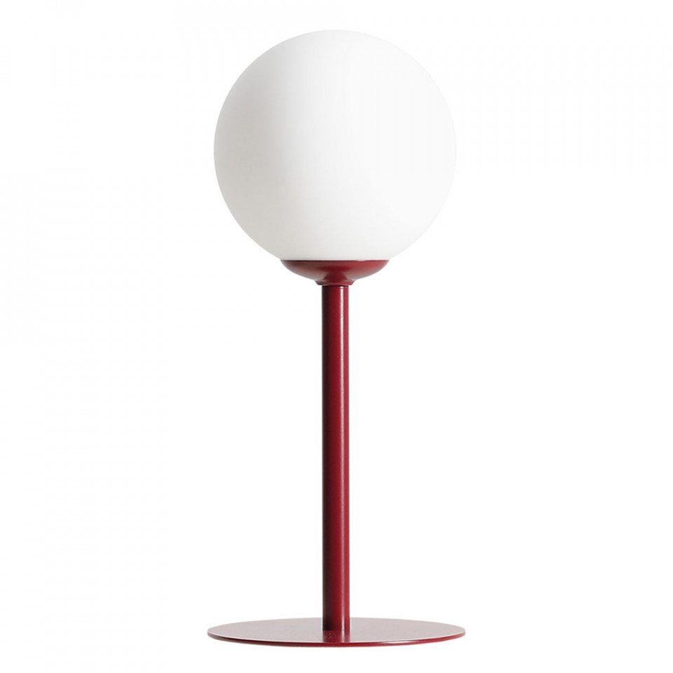 Quiet Object Veioza rosie din metal 35 cm Pinne Quiet Object