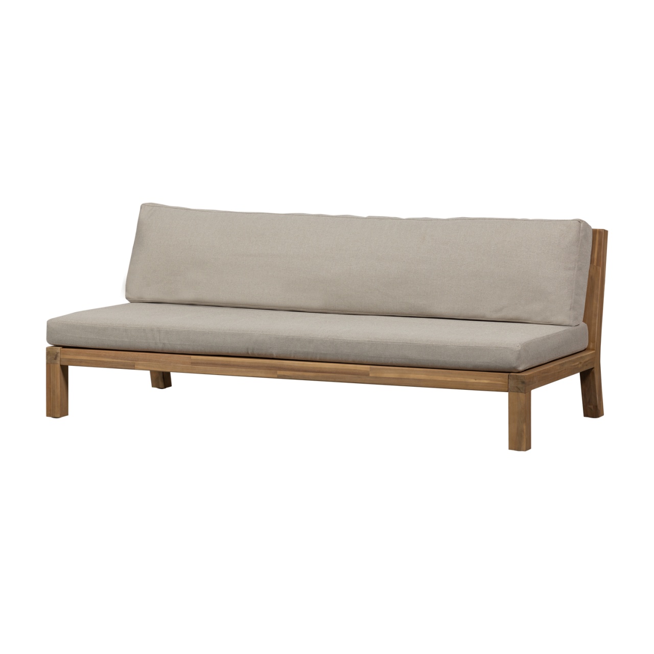 Banca exterior crem din lemn 180 cm Relax Woood