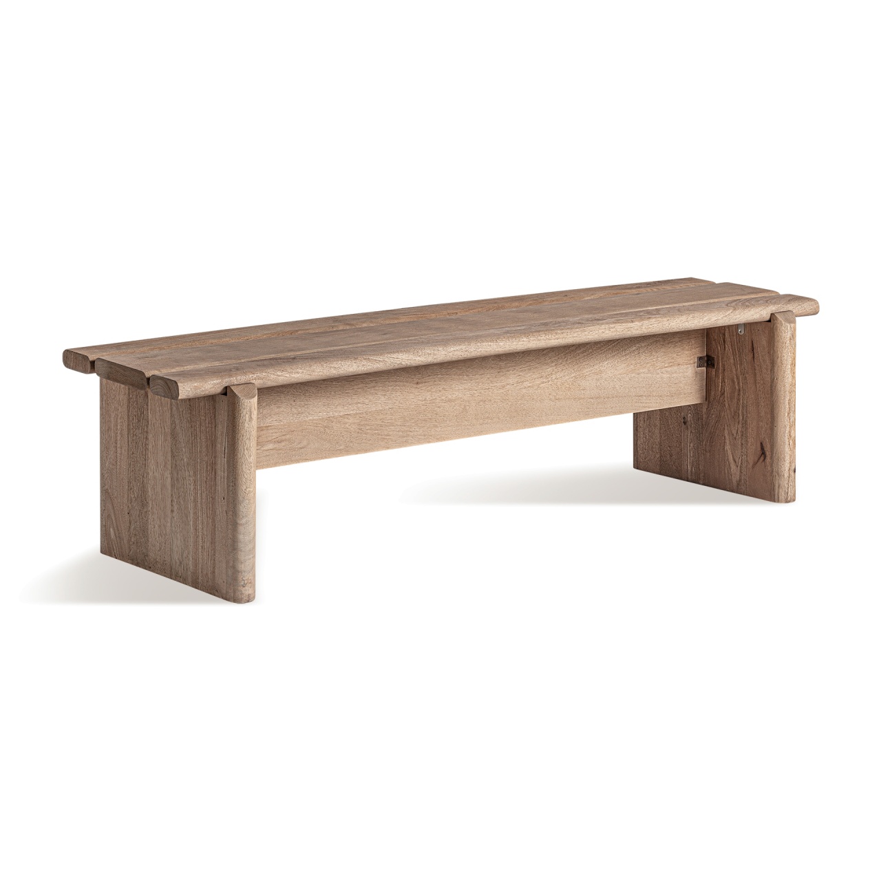 bancheta de hol Bancheta maro deschis din lemn 170 cm Jaquard Vical Home