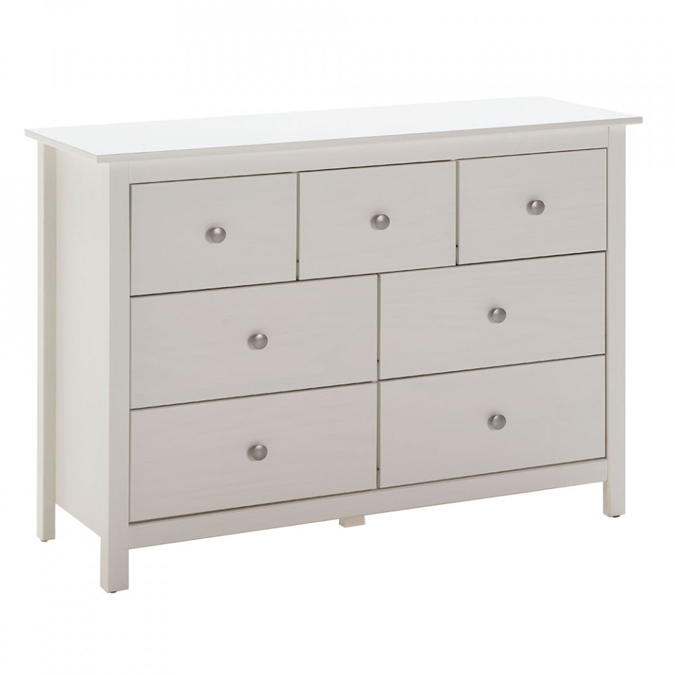Quiet Object Comoda alba din lemn 110 cm Berna Quiet Object