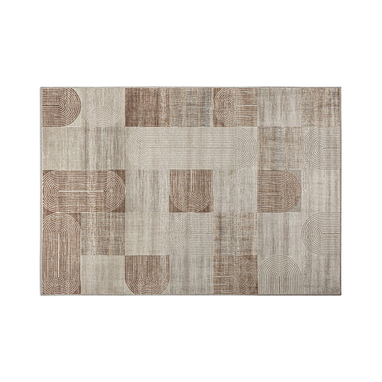 fibre Covor maro din fibre sintetice 240x340 cm Chaniya Vical Home