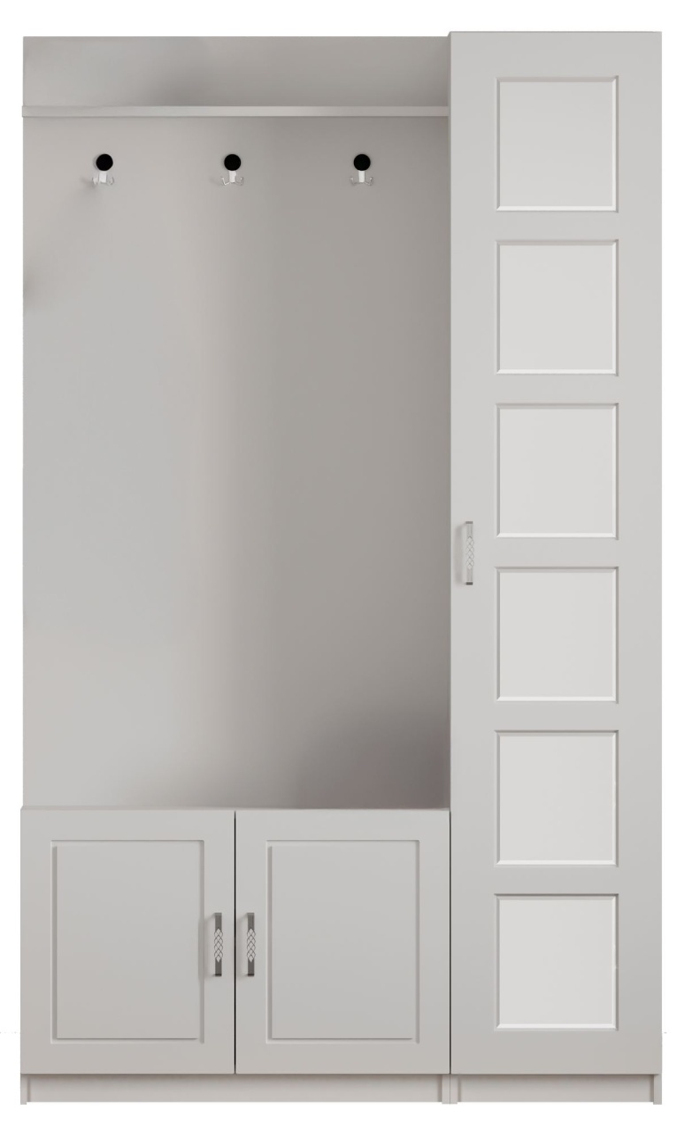 dulap mdf Dulap lobby alb 200 cm Tega The Home Collection
