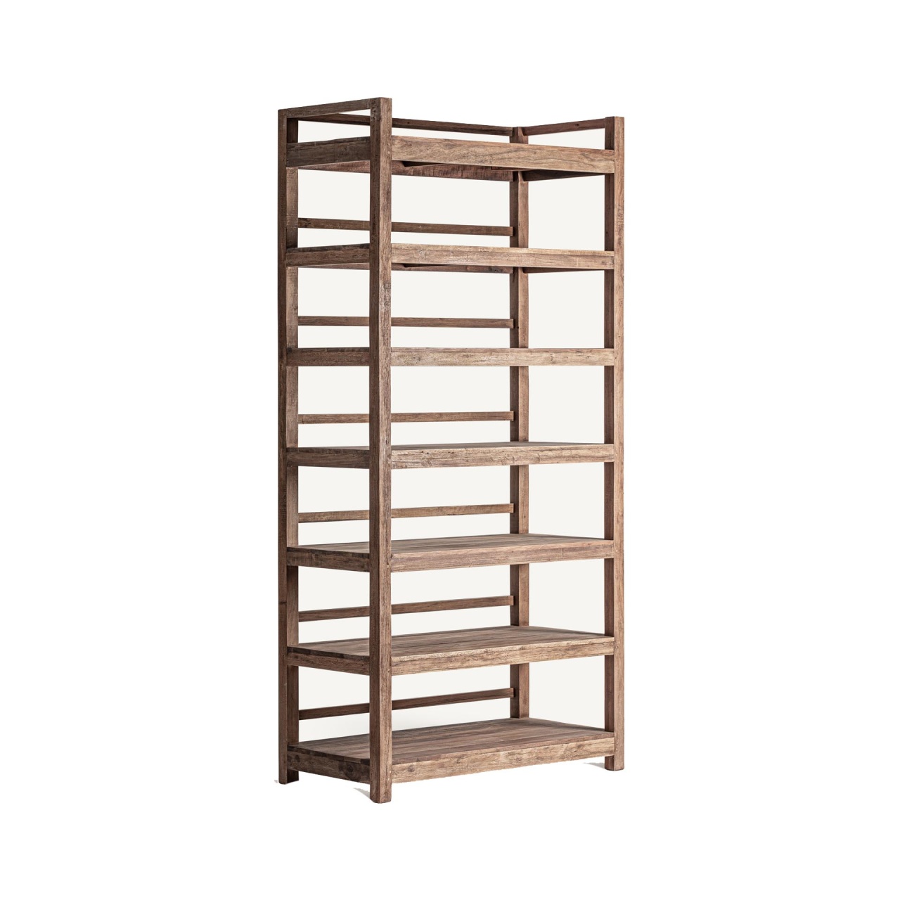 hol Etajera maro din lemn 254 cm Helmond Vical Home