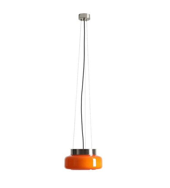 Quiet Object Lustra portocalie din sticla Bonbon M Quiet Object