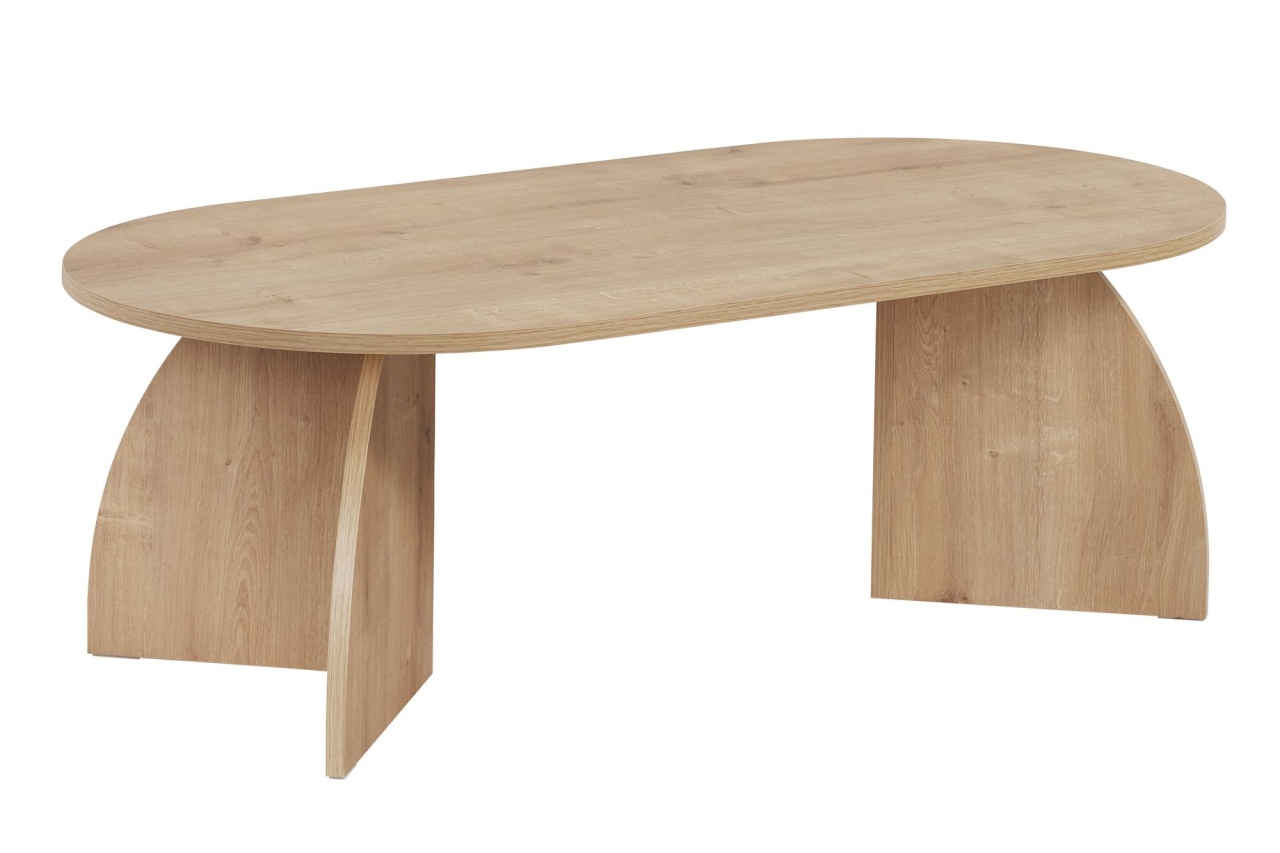 Coffee Tables Masa de cafea maro deschis 60x120 cm Melina Nordure