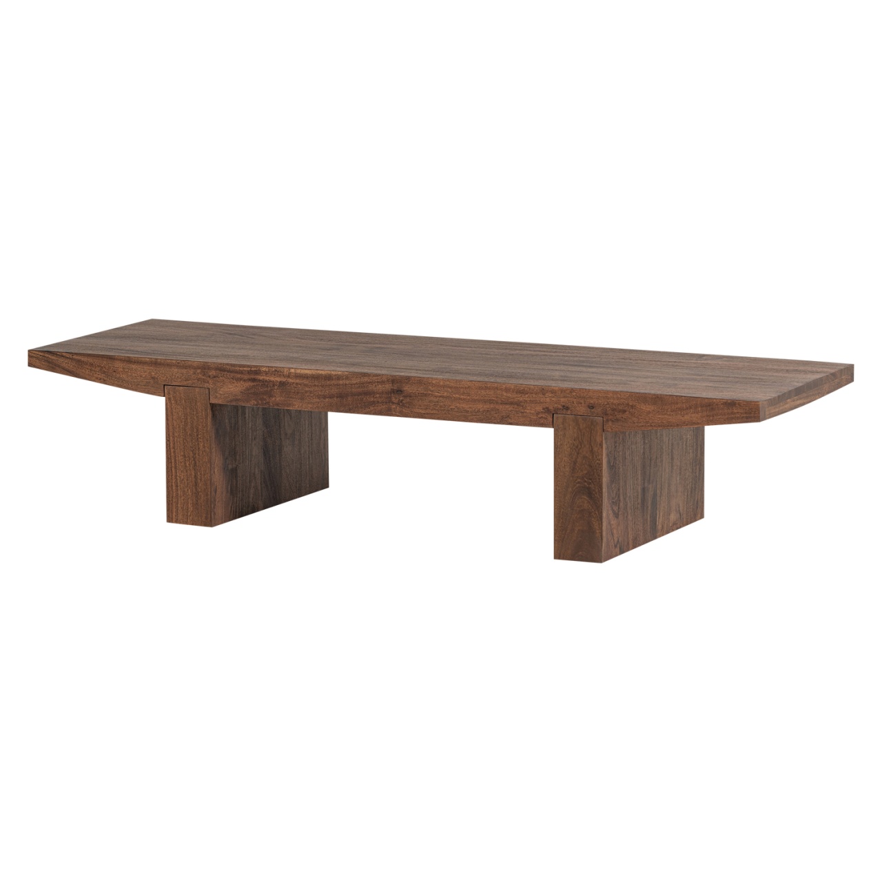 Coffee Tables Masa de cafea maro din lemn 48x152 cm Eron Woood