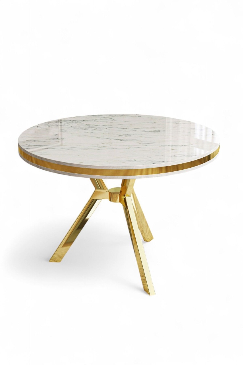 Masa dining alba/aurie 90 cm Mos The Home Collection