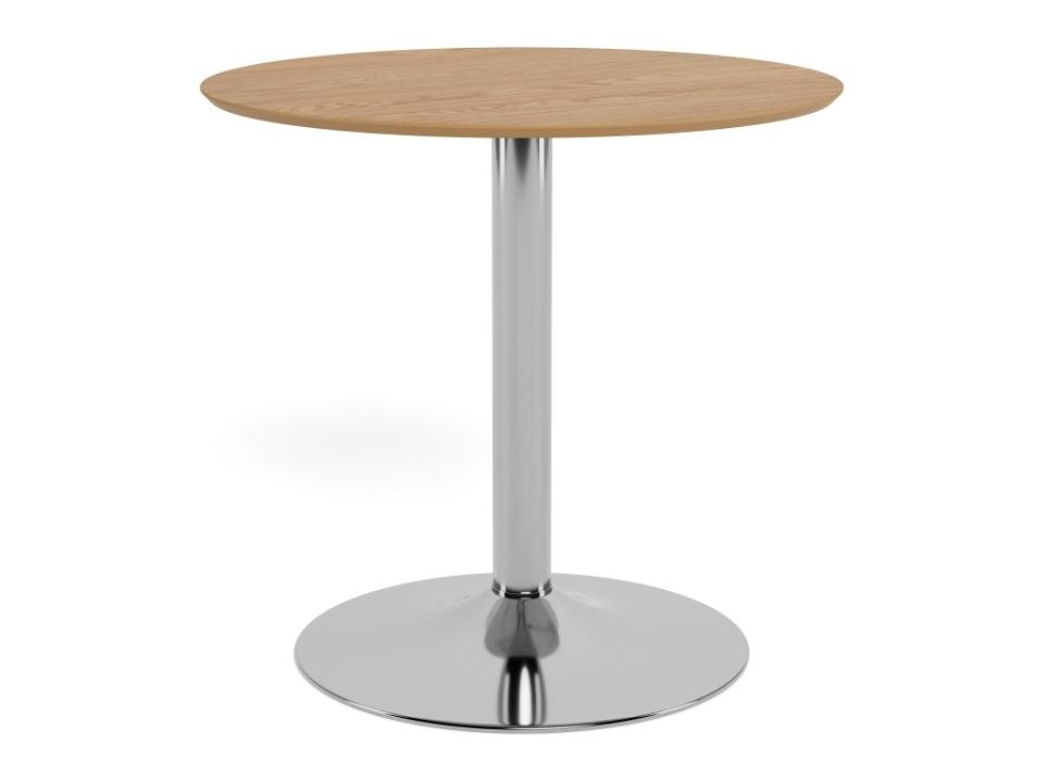 Actona Company Masa dining maro/argintie din lemn 80 cm Ibiza Actona Company